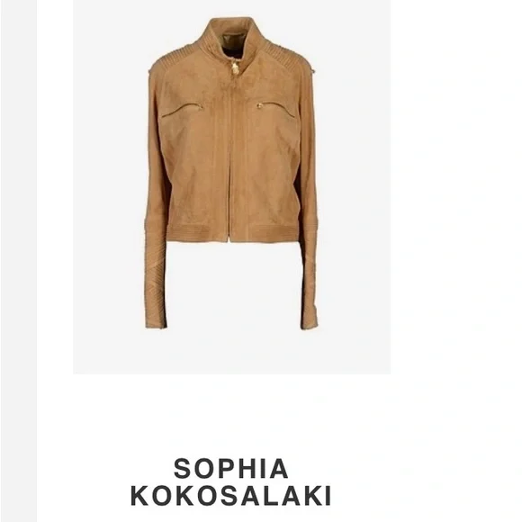 sophia kokosalaki ジャケット Sophia Kokosalaki Size 40 Italy XS- international camel